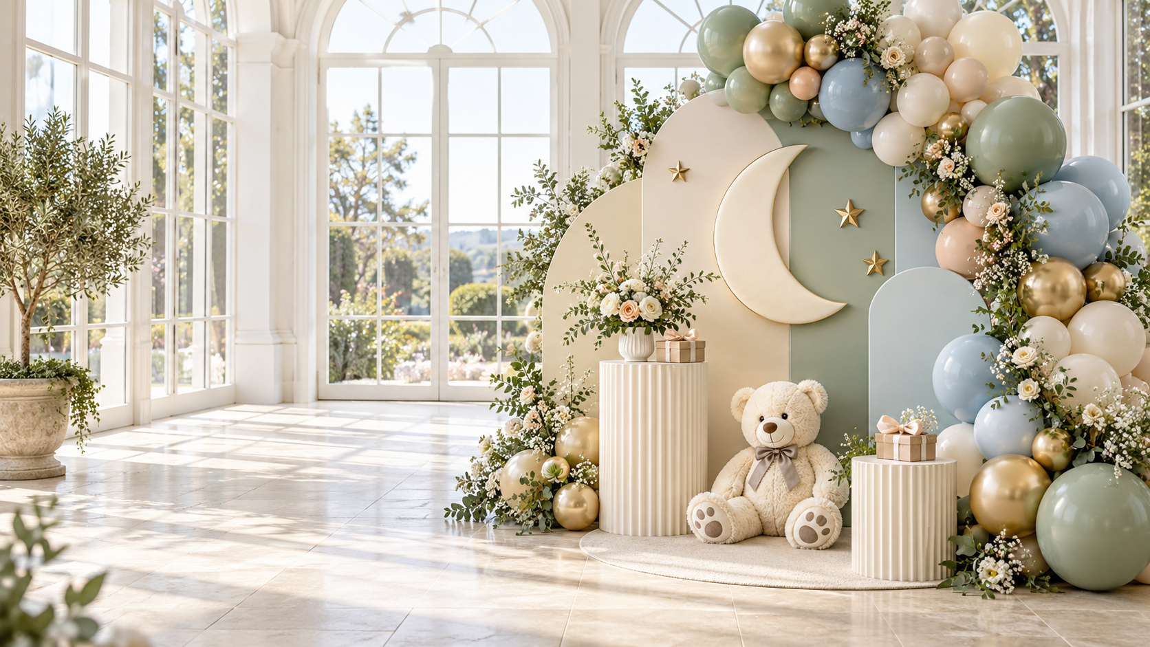Custom photo moment installation